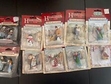 Lot of 10 Lemax Hearthside Village Figurines 1990’s Dept 56 type Noma Christmas picture