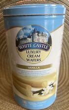 WHITE CASTLE Luxury Cream Wafers “Empty Tin”From Malaysia(Not Burger W. Castle) picture
