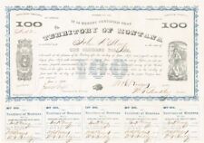 Territory of Montana (Uncanceled) - General Bonds picture