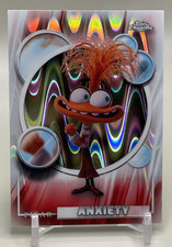 Anxiety 2026 Topps Chrome Disney #177 Raywave Refractor Inside Out Pixar picture
