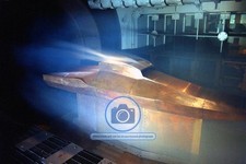 X-43A SCRAMJET IN HIGH-TEMPERATURE TUNNEL 2004 4X6 PHOTO picture