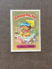 1985 Topps Garbage Pail Kids GPK 1st Series 1 OS1 #21a VIRUS IRIS  Glossy Back picture