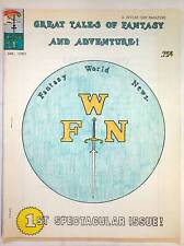 Fantasy World News Fanzine #1 FN+ 6.5 1983 picture
