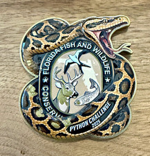 Florida Fish & Wildlife Conservation Commission FWC Python Challenge 2025 Coin picture