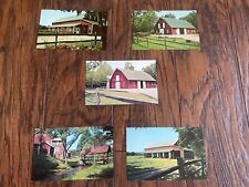 Orrtanna PA Hickory Bridge Farm Lot of 5 Vintage Postcards Pennsylvania picture