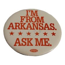 I'm From Arkansas Ask Me Gciu Button Pin Pinback picture