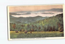 Postcard Clouds at Sunrise Pumpkin Patch Mountains Clinchfield Route picture