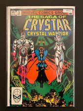 The Saga of Crystar Crystal Warrior 3 Higher Grade Marvel Comic Book D55-71 picture
