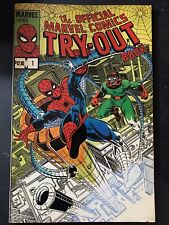 Official Marvel Comics Try-Out Book #1 (1983) FN+ Shooter Romita Jr Spider-Man picture