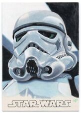 2016 Star Wars Evolution Sketches Stormtrooper by Kris Penix 1/1 picture
