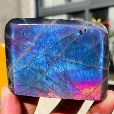 271g Rare Amazing Natural Purple Labradorite Quartz Crystal Specimen Healing picture