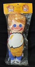 EAT-IT-ALL Ice Cream Vintage CONE KIDS Plush Doll Boy Fresh NEW Sealed Original picture