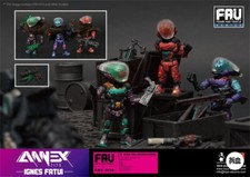 Acid Rain World FAV-H10 Ignes Fatui Three In Pack 1:18 Action Figure New Stock picture