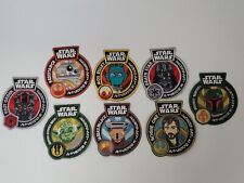 AUTHENTIC Star Wars Lot of 8 Patches Mos Eisley Resistance, Dead Star & More NEW picture