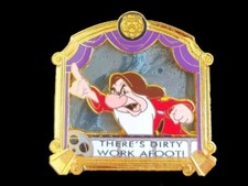 2014 Disney Snow White's Grumpy Pin There's dirty work afoot picture