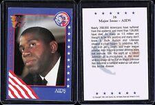 1992 Wild Card Decision '92 Magic Johnson AIDS #16 HOF picture