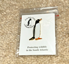 Metal Lapel Pin FALKLANDS CONSERVATION - PINGUINO / PENGUIN #7 picture