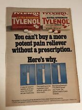 1978 Tylenol Vintage Print Ad Advertisement pa16 picture