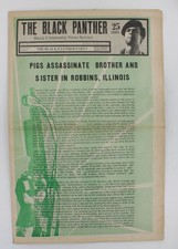 Black Panther Party Newspaper V5#21 Emory Douglas Art 1970 Bobby Seale Huey  picture