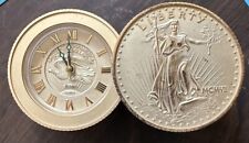 Kraft 50th Anniversary Clock Liberty Coin 1987 picture