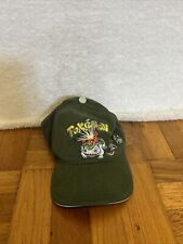 Vintage Y2K Pokemon Bulbasaur Adjustable Hat Cap Official Nintendo  picture