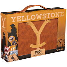 Yellowstone, 200-Piece Poker with Custom Carrying Case for Ages 16+ picture