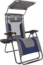 Zero Gravity Reclining Lounge Chair with Sun Shade, Padded Seat, Cool Mesh Back picture