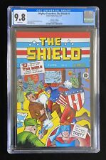 MIGHTY CRUSADERS: THE SHIELD #1 CGC 9.8 (8/21) ONLY COPY ON CGC CENSUS  🔥 🔥 picture