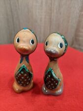 Vintage Figurines Ducks Made of Clay - Folk Art of Ukraine - Handmade Ceramics picture
