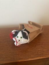 Vintage 90s Hallmark Ornament Meow Mart Cat In Shopping Bag Yarn Ball In Bag picture