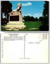 Antietam Battlefield Massachusetts Monument Postcard picture