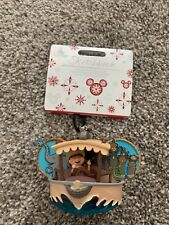 Disney Parks Jungle Cruise Skipper Mickey Mouse Ear Hat Christmas Ornament New picture