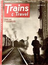 TRAINS & TRAVEL August 1952; How the Railroads Move the Nation's Freight picture