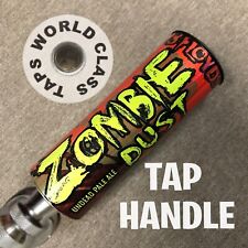 nice 4in short STUBBY 3 FLOYDS Zombie Dust BEER TAP HANDLE marker TAPPER PULL picture