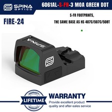 SPINA OPTICS Green Dot Sight Shake Awake S-FR Footprint HS407C/507C/507T picture