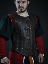Medieval Genuine Leather Style Studded Chest Cosplay larp leather picture