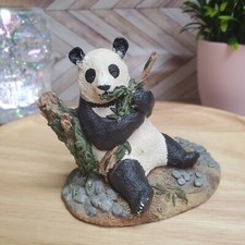 Panda Bear Ailuropoda Malanoleuca 1987 The Franklin Mint Wildlife Preservation picture