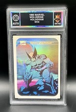 Wolverine - 1990 Marvel Hologram Card - MH4 picture