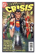 Identity Crisis #1 Turner DF Signed Variant VF+ 8.5 2004 picture