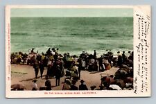 Postcard On the beach Ocean Park, California picture