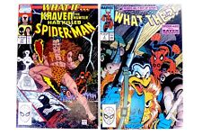SPIDER-MAN (1988-90) WHAT IF... #17 + WHAT THE? #3 KRAVEN'S LAST HUNT VF(8.0) picture
