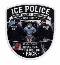 ICE POLICE  PATCH picture