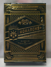 Theory11 Monarchs Green Playing Cards New picture