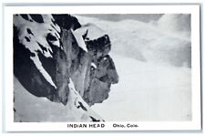 c1940 Scenic View Indian Head Ohio Colorado CO Linen Vintage Unposted Postcard picture