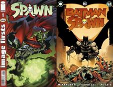SPAWN IMAGE FIRSTS 1 & BATMAN SPAWN 1 NM COVER A FIRST PRINT 2022  picture