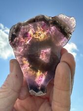 AAA Amazing Auralite 23 Crystal Slice from Canada polished 122 grams 4