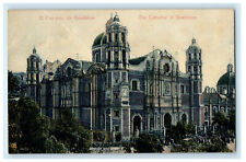 c1910s El Colegiato De Guadalupe/Cathedral of Guadalupe Mexico Postcard picture