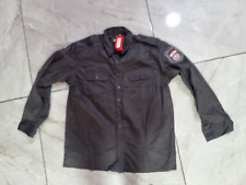Genuine Israel Israeli Fire Fighter Fireman Uniform Shirt Size L  259 picture