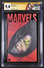 1994 Marvels Book 4, Acetate Cover, Alex Ross Certified Signature CGC Graded 9.4 picture