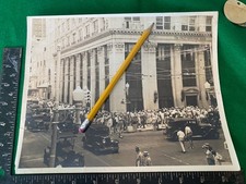 Vintage Photo 1929 Stock Market Crash Bank Run Atlanta picture